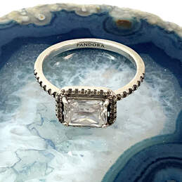 Designer Pandora S925 ALE Sterling Silver Cubic Zirconia Sparkling Ring