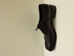 Versace Black Leather Lace-Up Oxford Shoe Men's Size 39.5 EU, 6.5 US - Authenticated alternative image