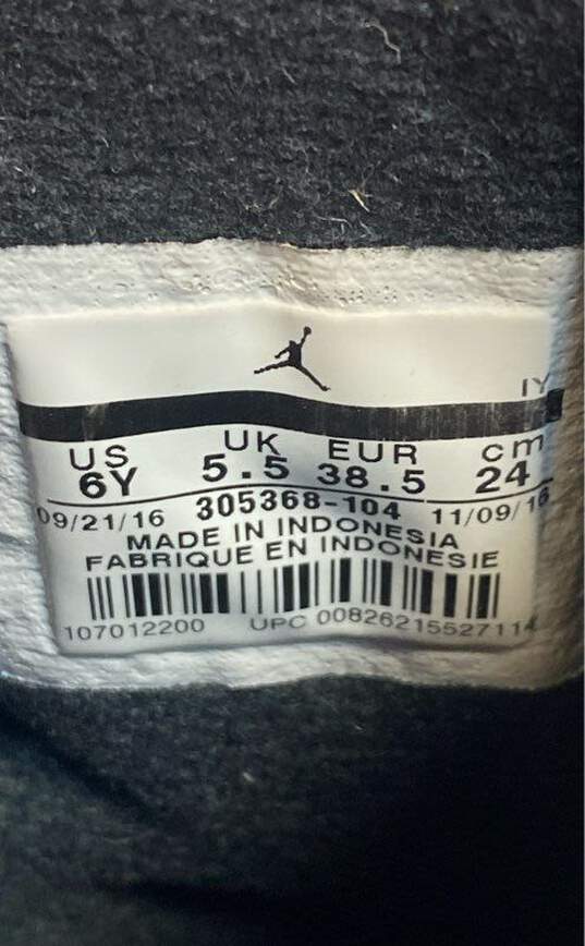 Nike Air Jordan 8 Retro GB Alternate 305368-104 6Y Women 7.5 image number 7