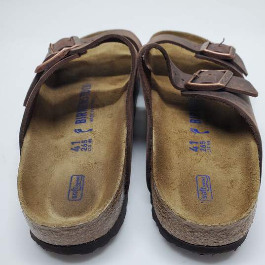 Birkenstock Arizona Soft Footbed Leather Sandal Unisex Size L10/M8 image number 4