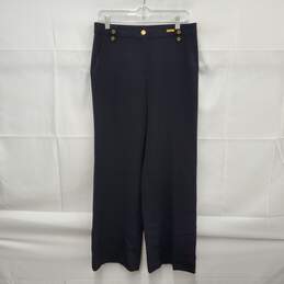 St. John WM's Polyester Blend Black Pants Size 6