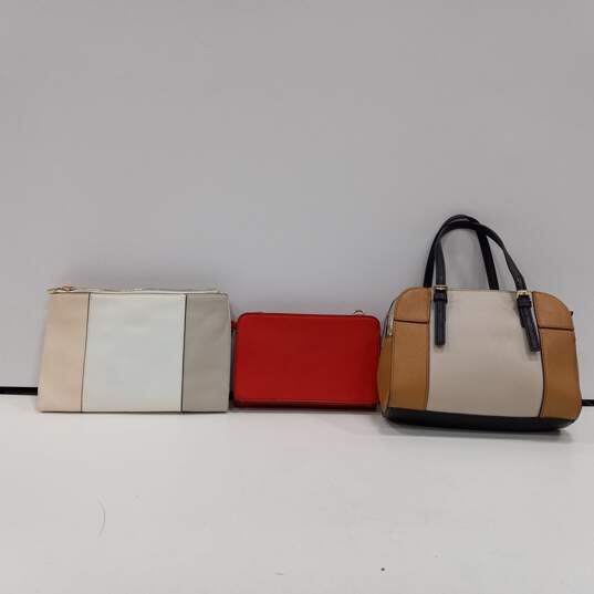 3PC Bundle of Assorted Guess Shoulder Handbags image number 2