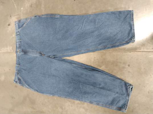 Carhartt Men's Blue Cargo Pants Size 54X30 image number 1