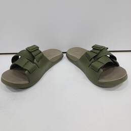 Women's Green Sandals Size 6 alternative image