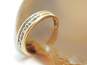 10K Yellow Gold Diamond Accent Toe Ring 1.0g image number 2