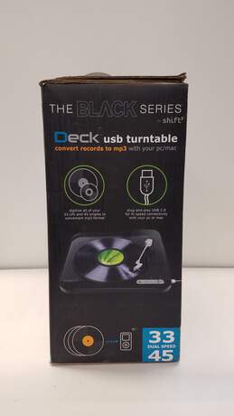 Shift 3 The Black Series Deck USB Turntable alternative image