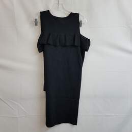 Zara Knit Shoulder Long Sleeve Bodycon Dress Size Medium