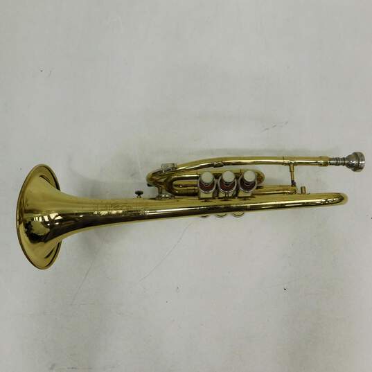 Conn Brand 16A Model B Flat Cornet w/ Case and Mouthpiece (Parts and Repair) image number 5