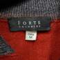 Forte Men's Red Cashmere Sweatshirt Size Medium image number 3