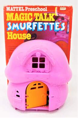 Mattel Preschool Magic Talk Smurfettes House 1983 alternative image