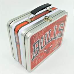 Chicago Bulls Autographed Lunchbox Butler Kukoc Noah Portis Snell alternative image