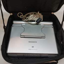 Magnavox MPD850 Portable DVD Player with Case & DVD Lot alternative image
