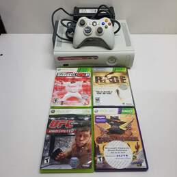 Xbox 360 Fat 60GB Console Bundle with Controller & Games #8