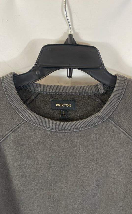 Brixton Gray Sweatshirt - Size Large image number 5