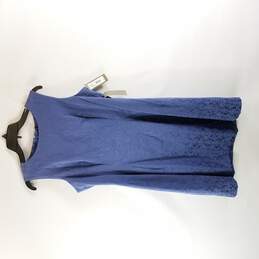 New York & Company Women Dress Blue L NWT