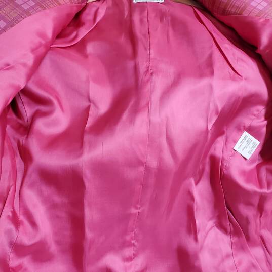 Luca Venturini Pink Silk Polyester Blazer Jacket Women's 6 image number 3