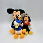 Vntg Lot Of  California Toys Disney Mickey Mouse Goofy Donald Duck Plush Toys image number 1