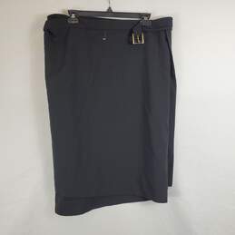 Michael Kors Women Black Skirt Sz 8 NWT alternative image