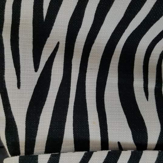 Talbots Women Zebra Print Jacket 12 image number 6