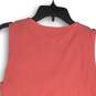 Talbots Womens Pink V-Neck Sleeveless Pullover Blouse Top Size Medium image number 4