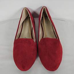 Muss Shoe Red Flats