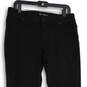 Womens Black Denim Dark Wash 5-Pocket Design Bootcut Leg Jeans Size 10 image number 3
