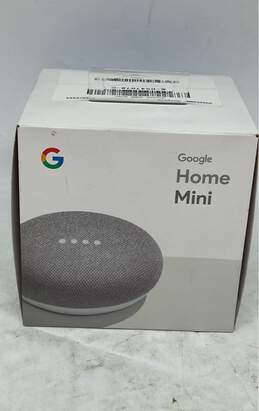 Google Home Mini 1st Gen Gray Round Wireless Smart Home Speaker E-0547078-C