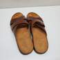 Chaco Wayfarer Leather Slide Sandal - Toffee Women's Size 9 image number 2