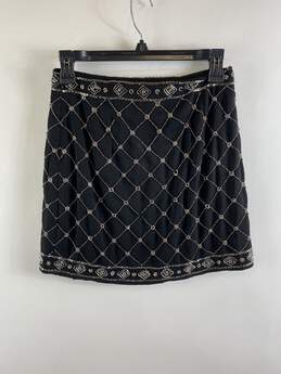 Tobi Women Black Sequin Skirt S alternative image