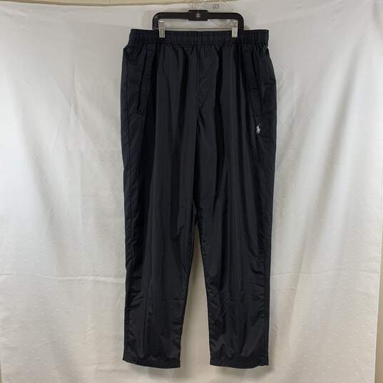 Men's Black POLO Ralph Lauren Track Pants, Sz. XL image number 1