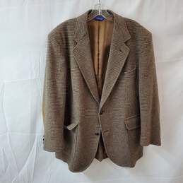 Pendleton Brown Wool Mens Blazer Jacket Size 42