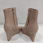 Marc Fisher Women's MLDAYNA Taupe Leather Dayna Wedge Bootie Size 8.5M image number 3