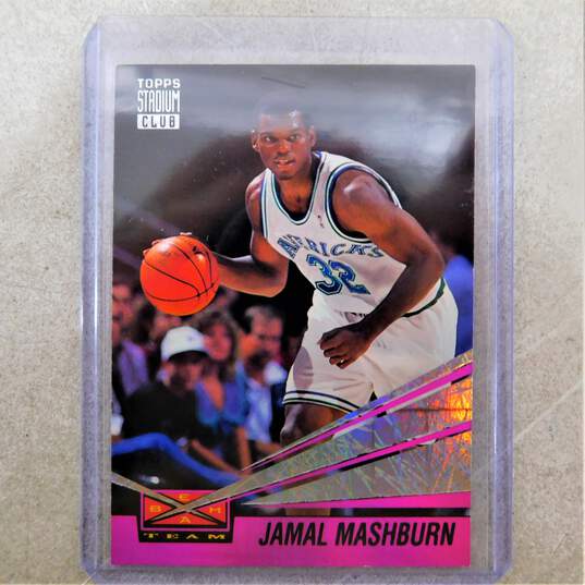 1993-94 Jamal Mashburn Stadium Club Beam Team Rookie Dallas Mavericks image number 1