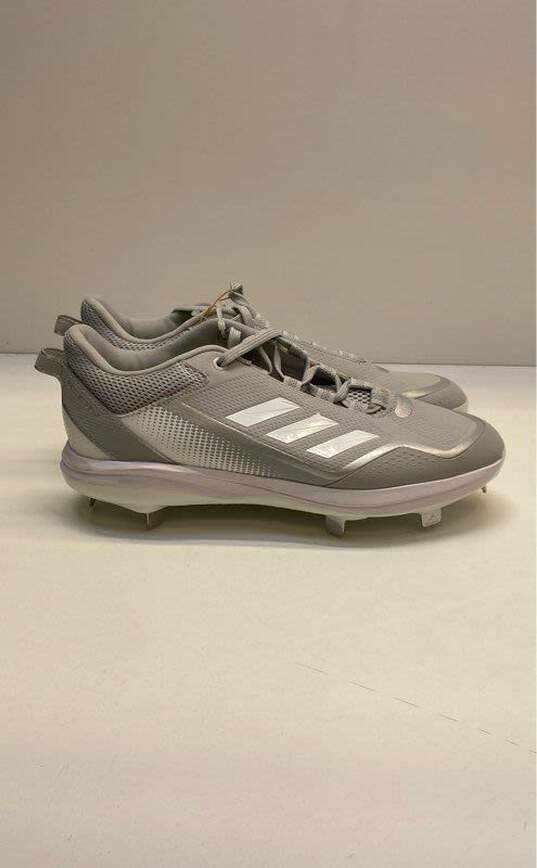 Adidas Icon 8 Team Cleats Light Grey 10.5 image number 4