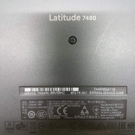 Dell Latitude 7480 14in Laptop Intel i7-7600U CPU 16GB RAM 256GB HDD image number 7