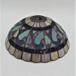 VNTG Stained Glass Table 14in Lamp Shade