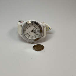 Designer Coach Silver-Tone Stainless Steel Round Dial Analog Wristwatch alternative image