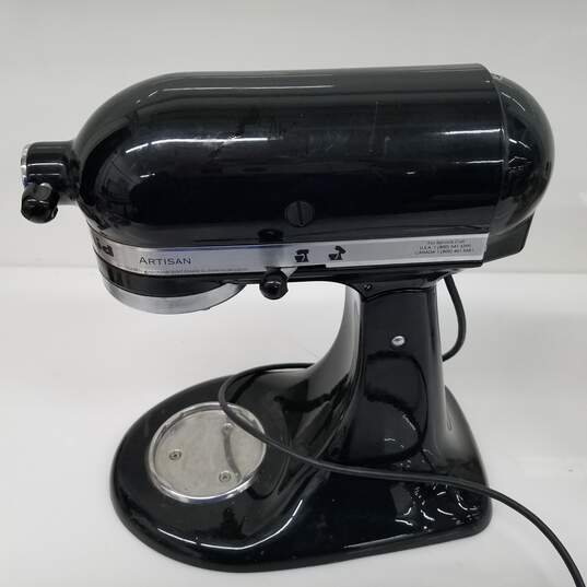 udskille Post Implement Buy the KitchenAid Artisan Series 5 qt. Tilt-Head Stand Mixer Onyx Black  KSM150PSOB. TESTED: MOTOR PROBLEM PARTS OR REPAIR | GoodwillFinds
