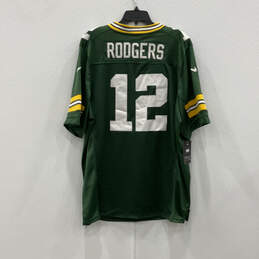 NWT Mens Green NFL Green Bay Packers Aaron Rodgers #12 Jersey Size 48 alternative image