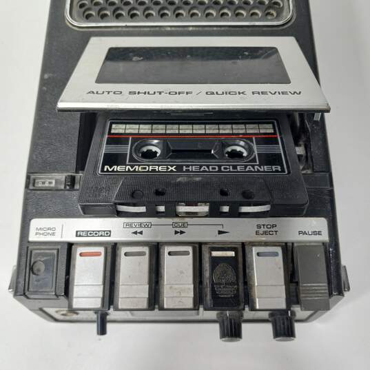 Vintage Centrex by Pioneer Portable Cassette Player Model KD-12 image number 6
