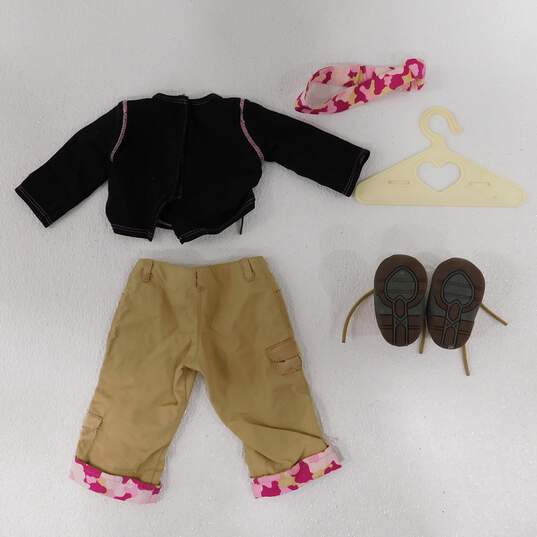 American Girl Sparkly Sport Outfit Clothing Hiking Shoes Hanger image number 4