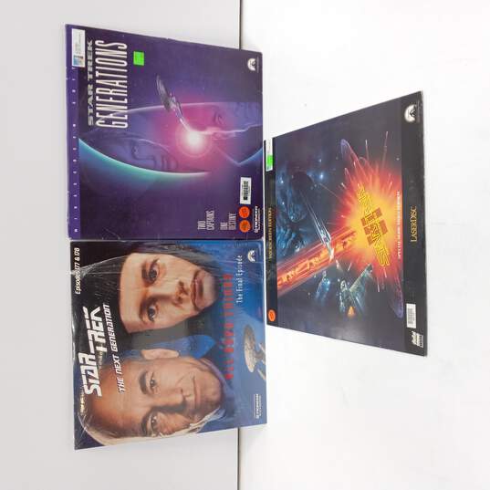 Bundle of 7 Star Trek Laserdiscs image number 1