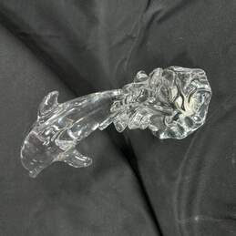 24% Lead Crystal Dolphin Sculpture alternative image