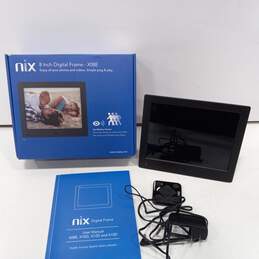 Nix 8 Inch Digital Frame - X08E In Box