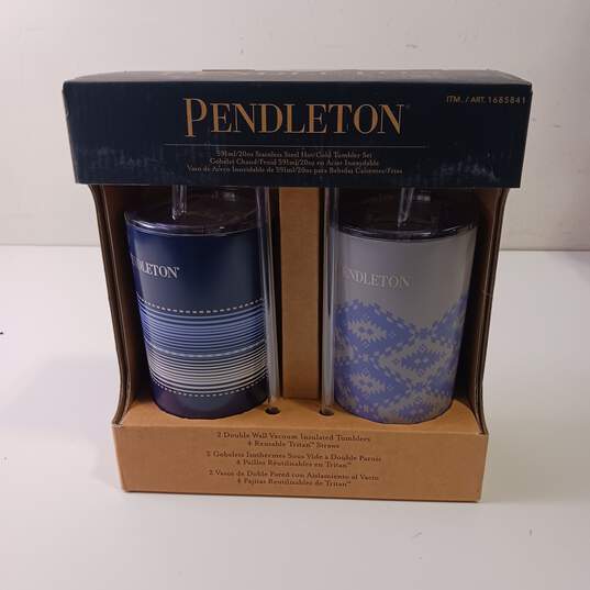 Pendeton Insulated Hot/Coild Tumblers Set In Original Packaging image number 1