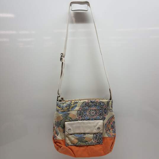Fossil Multicolor Canvas Crossbody Bag image number 2