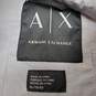 Armani Exchange Nylon Gray Full Zip Jacket Men's XL image number 3
