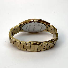 Designer Michael Kors Slim Runway MK-3179 Gold-Tone Quartz Wristwatch alternative image