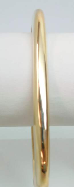 Milor Italy Bronze Modernist Rounded Rectangle Bangle Bracelet 49.8g alternative image