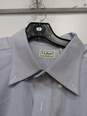 L.L. Bean Button Up Dress Shirt Men's Size 17.5 Tall image number 3